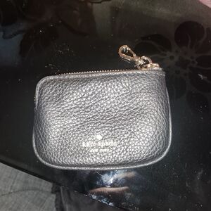 Kate Spade Black Leather Coin Purse
